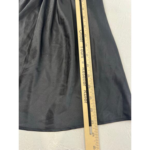 Club Monaco Black Embellished Silk Blend Sleeveless Top XS Elegant Evening - Picture 9 of 10